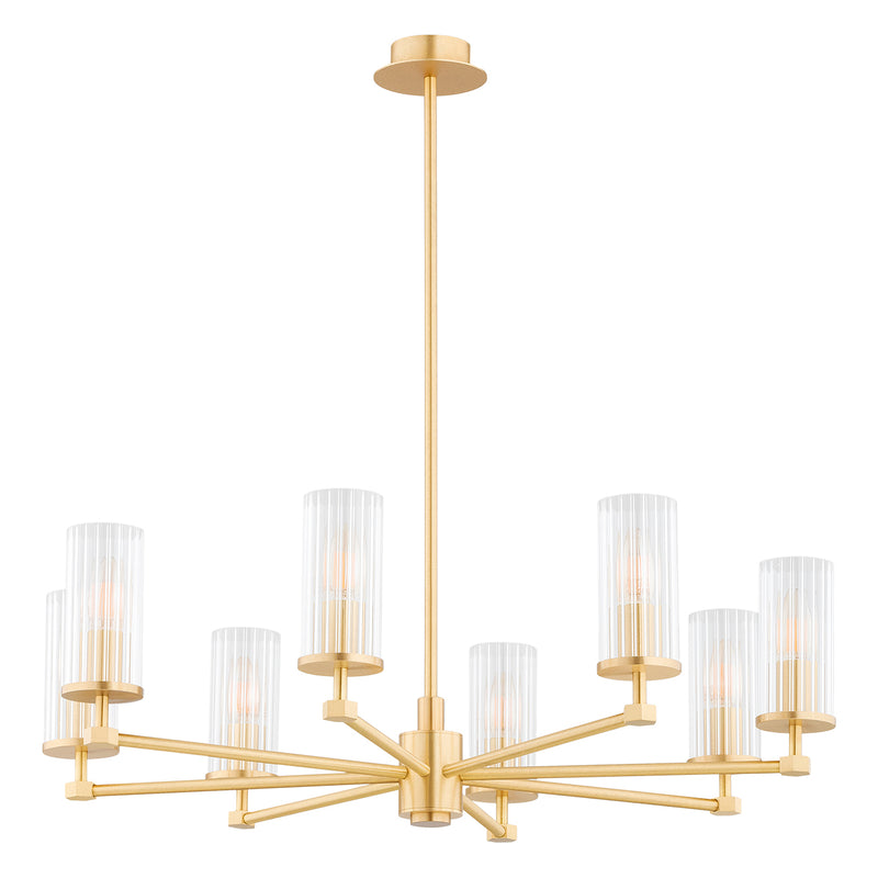 Argon Hampton 8L chandelier E14 H 74cm