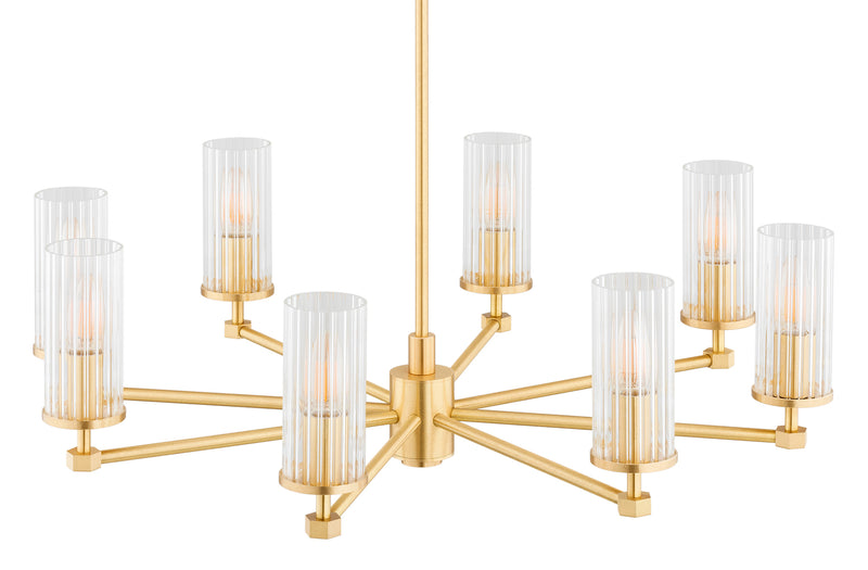 Argon Hampton 8L chandelier E14 H 74cm