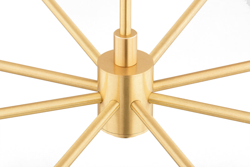 Argon Hampton 8L chandelier E14 H 74cm