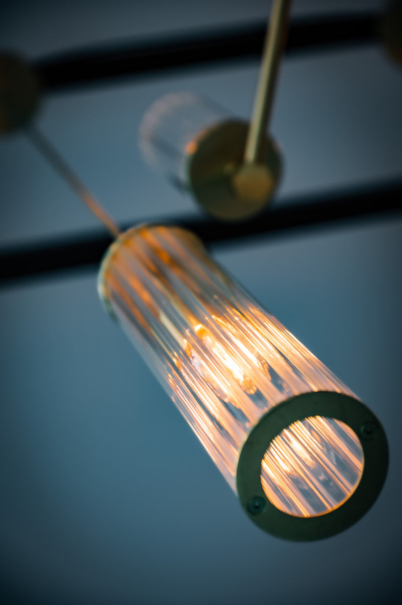 Argon Hampton 1L ceiling pendant spotlight E14 H 157.5cm