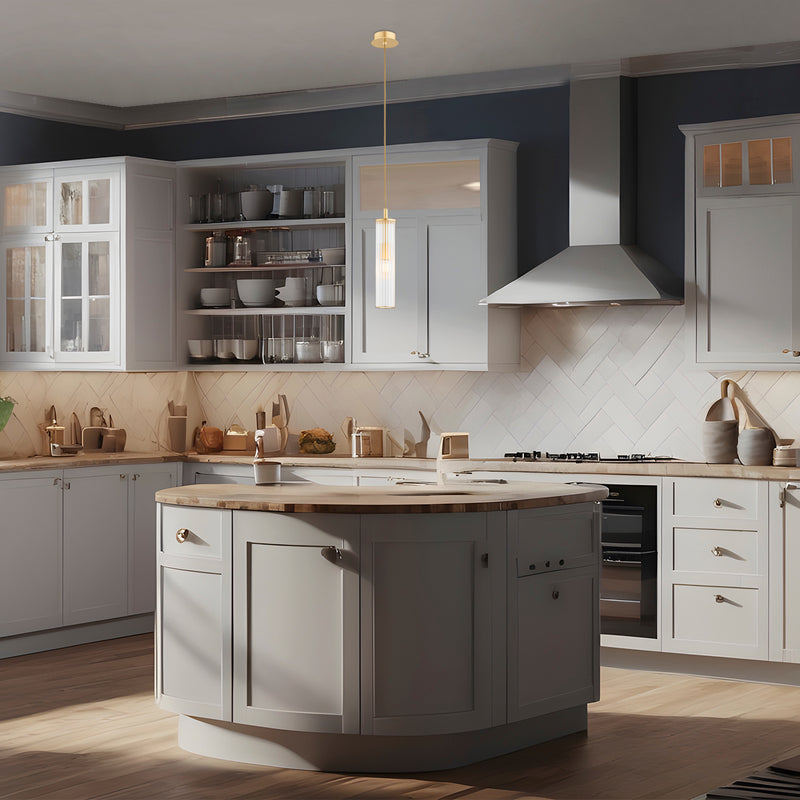 Argon Hampton 1L ceiling pendant spotlight E14 H 157.5cm