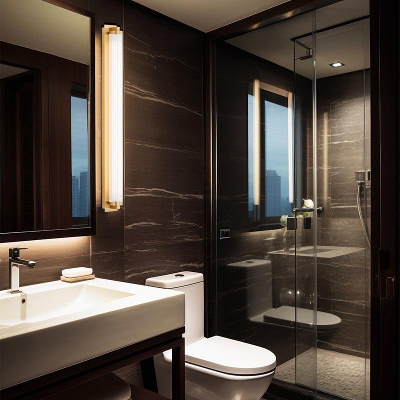 Argon Hampton 1L wall lamp H 153cm