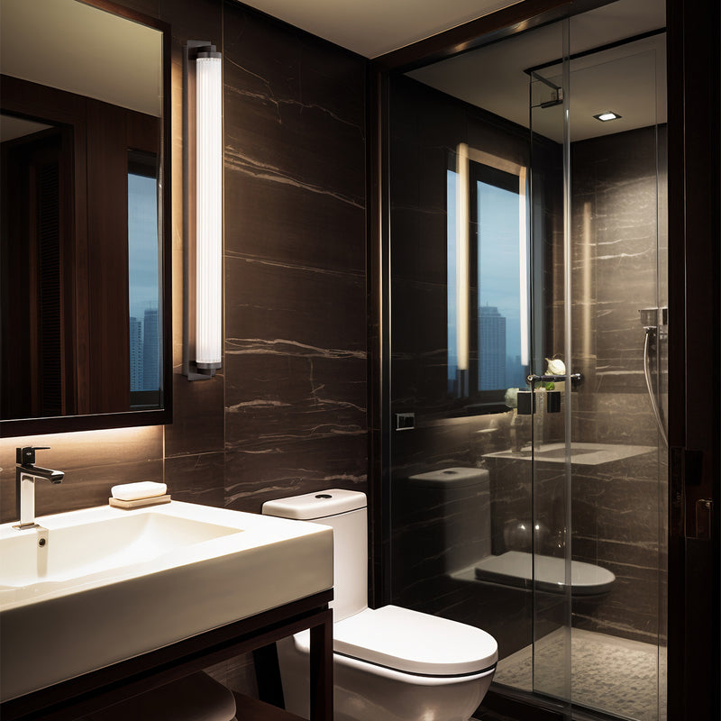 Argon Hampton 1L wall lamp H 153cm