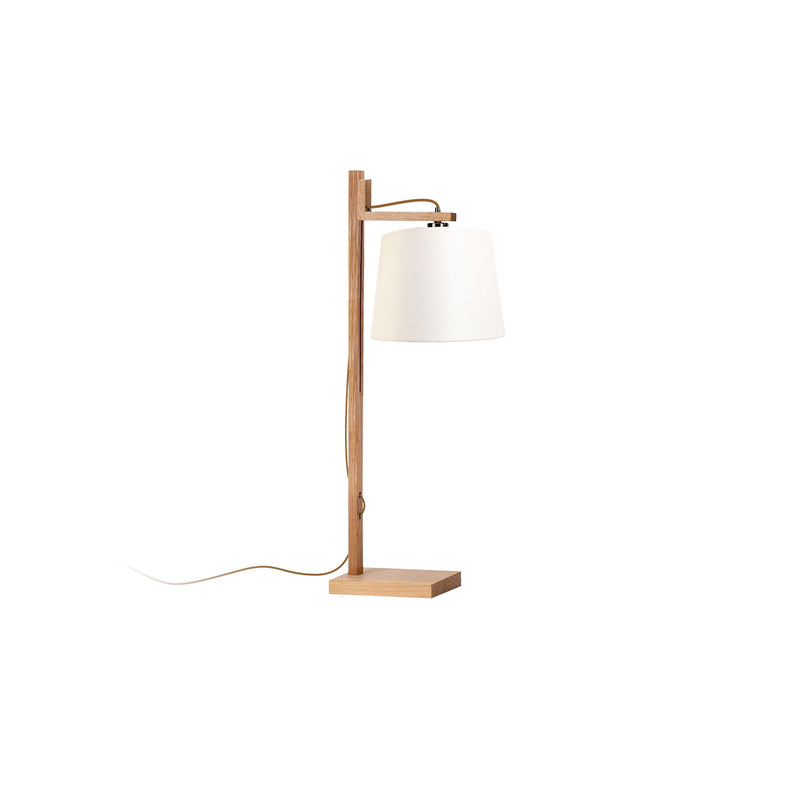 Table lamp Ineslam HIBISCO wood E27