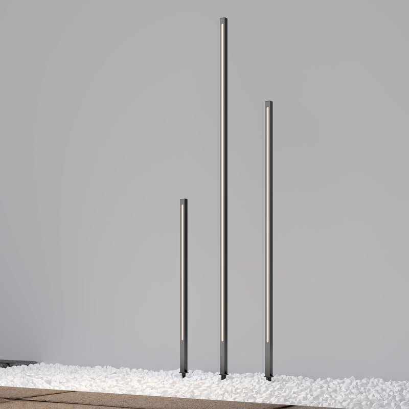 Maytoni Pole 1L, graphite LED H 80cm