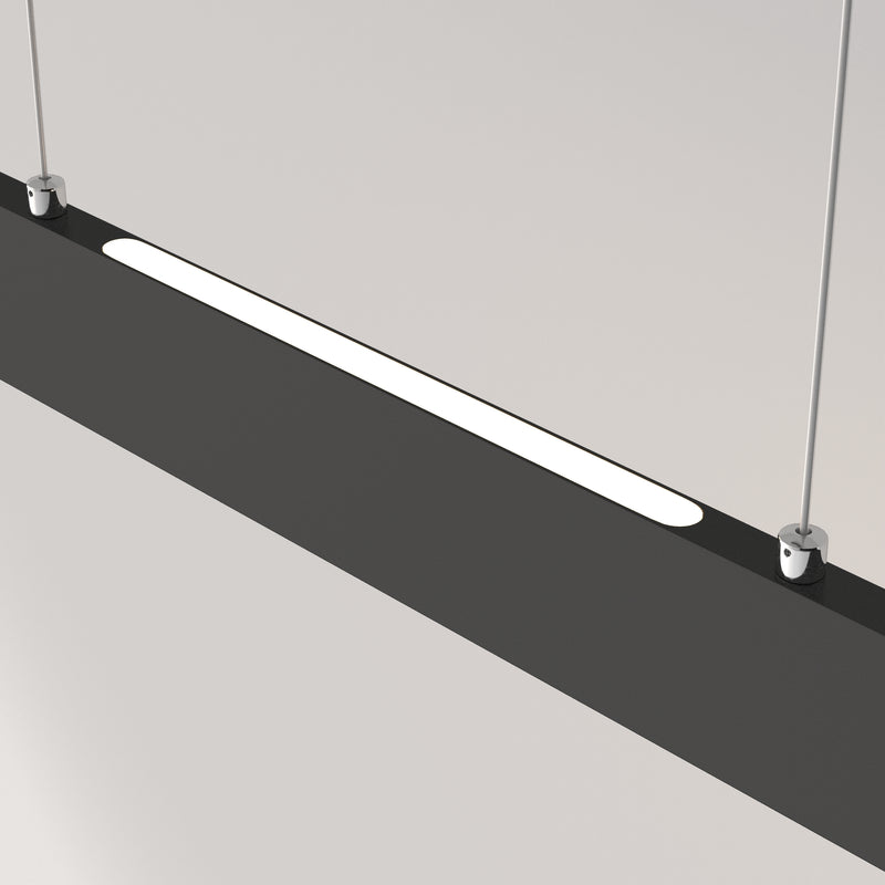 Maytoni Step 1L railverlichtingslamp, zwarte LED H 8cm