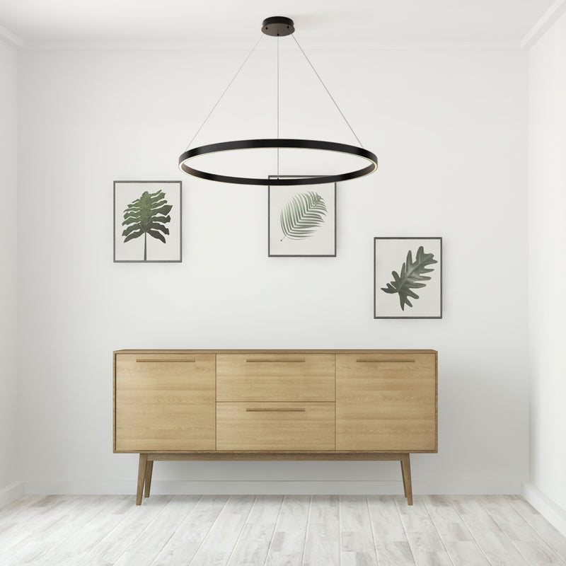 Maytoni Rim 1L pendant lamp, LED D 100cm