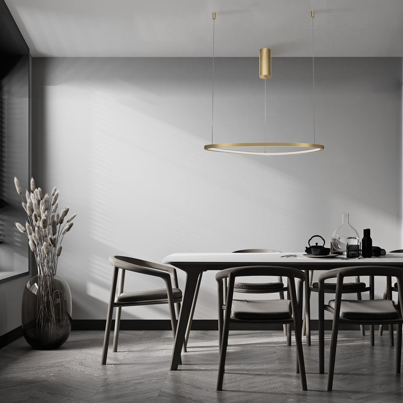 Maytoni Glint 1L pendant lamp LED D 60cm