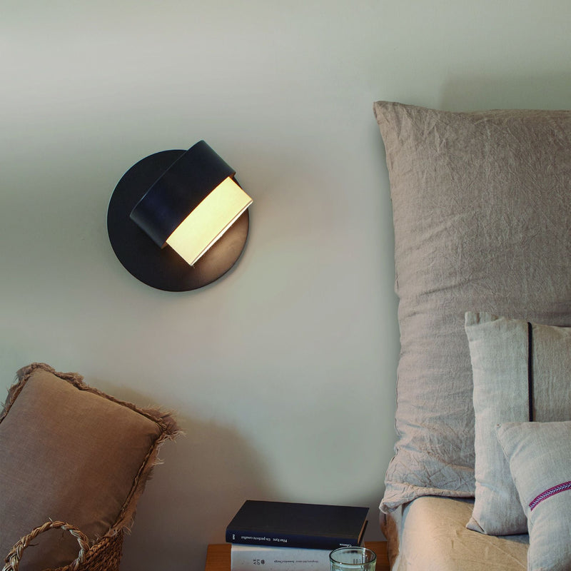 Luxcambra Kan 1L wall sconce lamp GX53, D 19cm