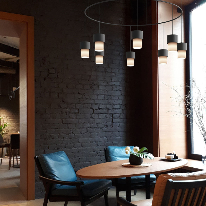 Luxcambra Kan 8L pendant lamp GU10, D 79cm