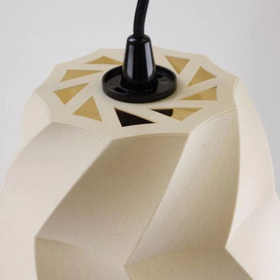 Hanglamp Tagwerk Kokon beige E27