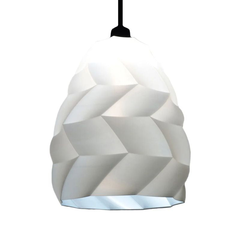 Pendant lamp Tagwerk Kokon white E27