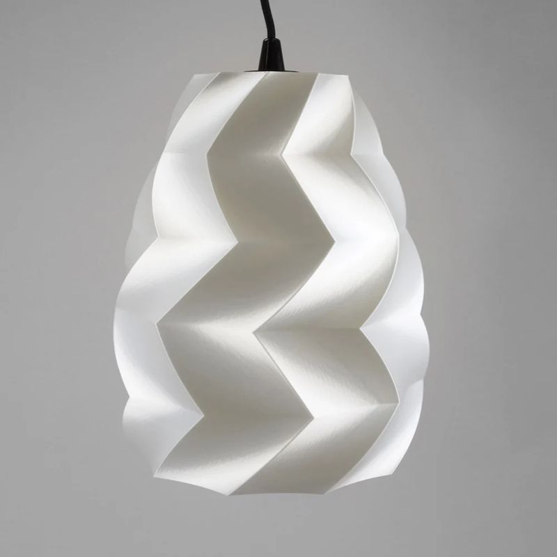 Pendant lamp Tagwerk Kokon white E27