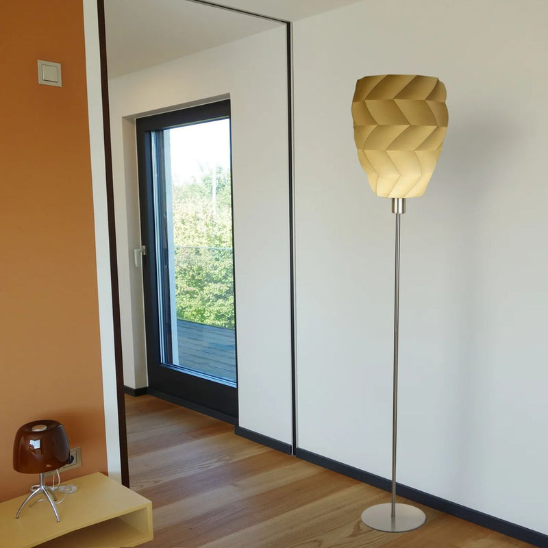 Floor lamp Tagwerk Kokon beige E27