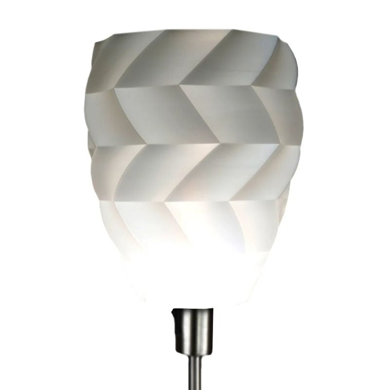 Floor lamp Tagwerk Kokon white E27