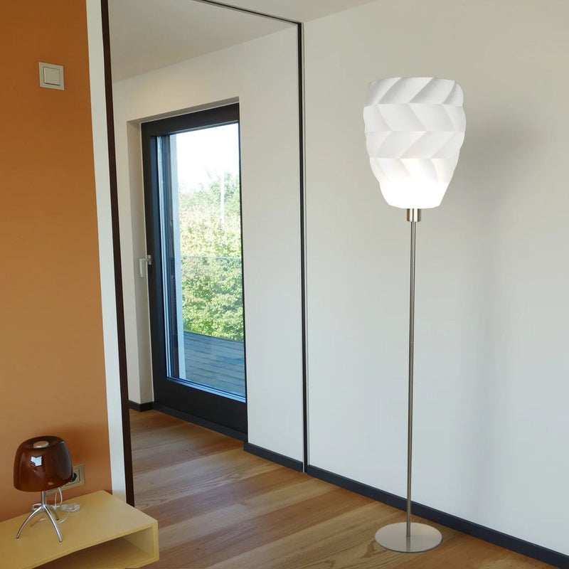 Floor lamp Tagwerk Kokon white E27