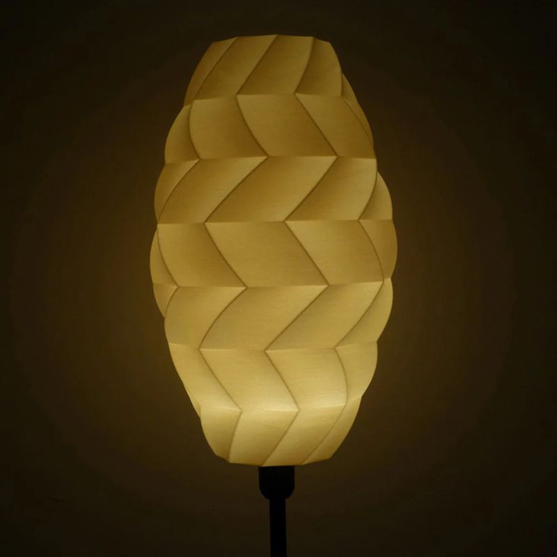 Table lamp Tagwerk Kokon beige E14