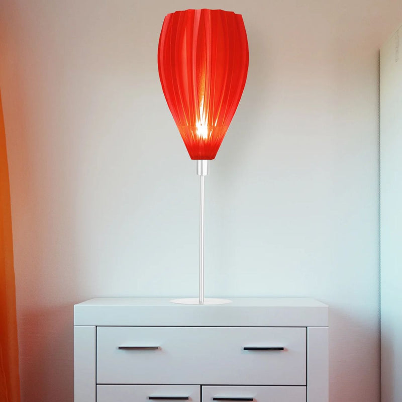 Table lamp Tagwerk Konstrukt red E14