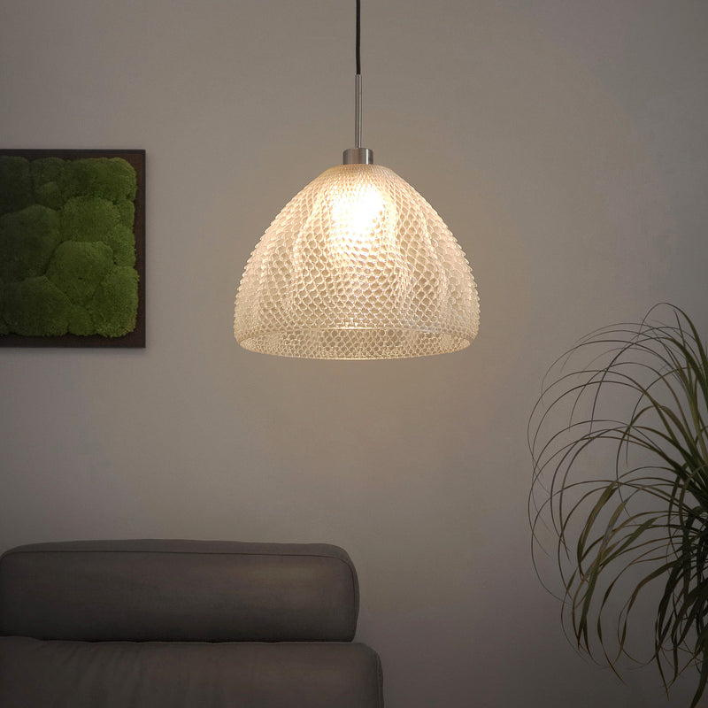 Pendant lamp Tagwerk Koral transparent E27