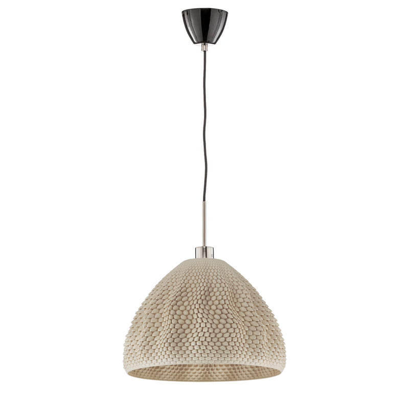 Pendant lamp Tagwerk Koral beige E27