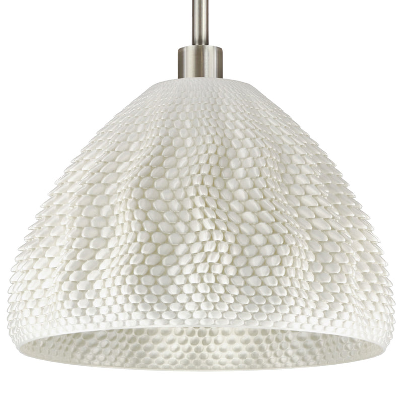 Pendant lamp Tagwerk Koral white E27