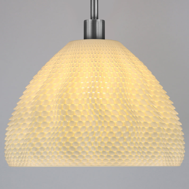 Pendant lamp Tagwerk Koral white E27