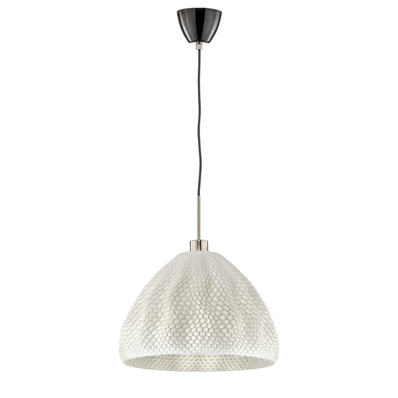 Pendant lamp Tagwerk Koral white E27