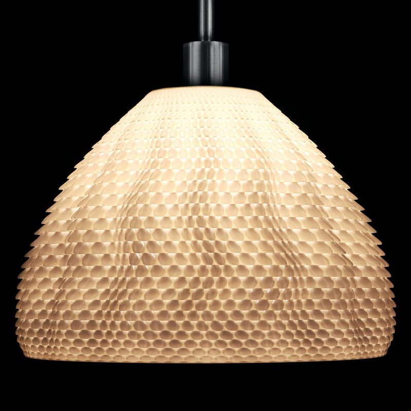 Pendant lamp Tagwerk Koral white E27