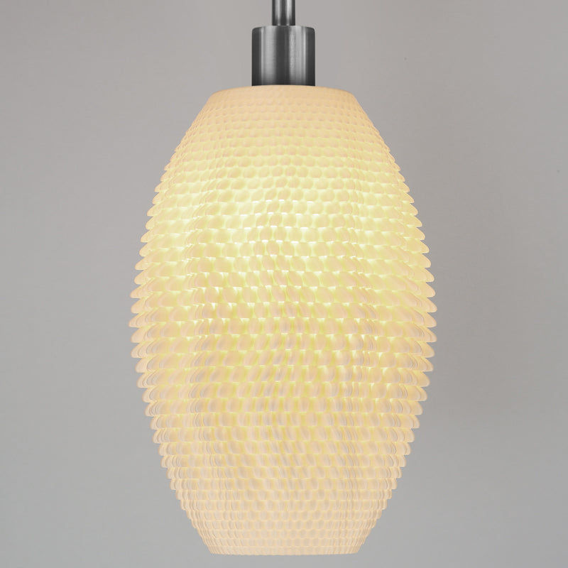 Pendant lamp Tagwerk Koral white E27