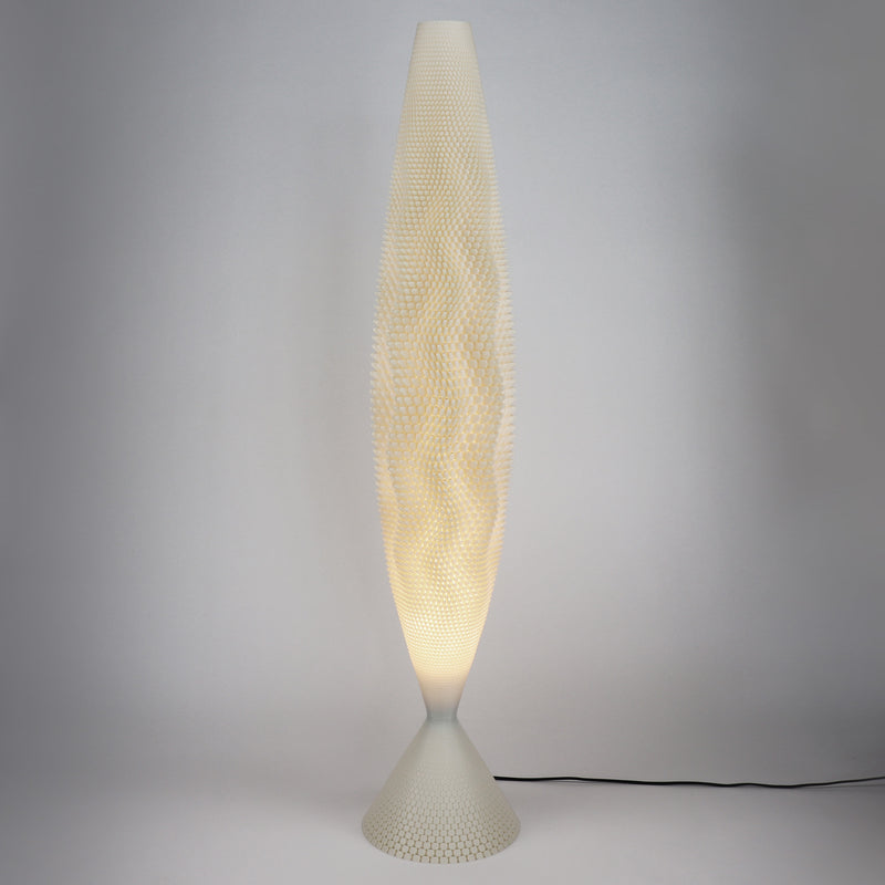 Floor lamp Tagwerk Koral white E27