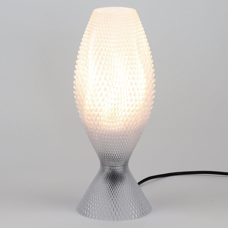 Table lamp Tagwerk Koral transparent E27