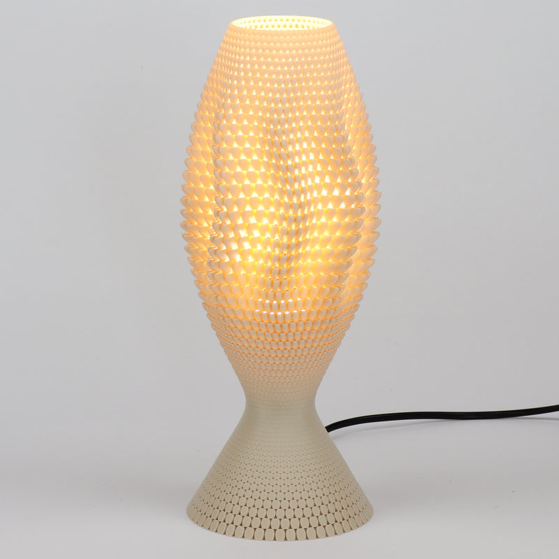 Table lamp Tagwerk Koral beige E27