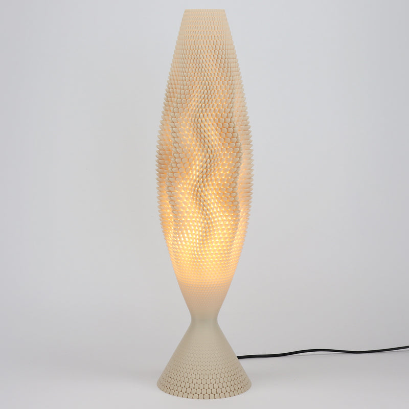 Table lamp Tagwerk Koral beige E27