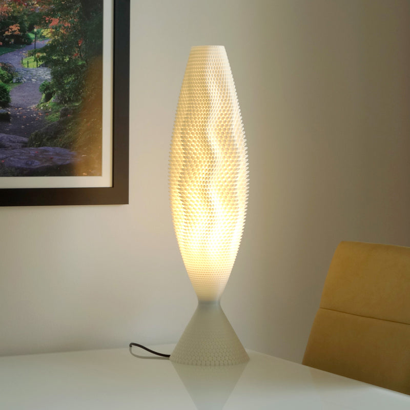 Table lamp Tagwerk Koral white E27