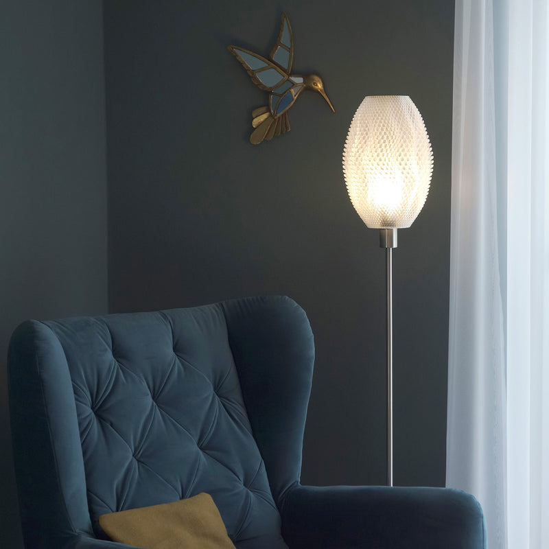 Floor lamp Tagwerk Koral transparent E27