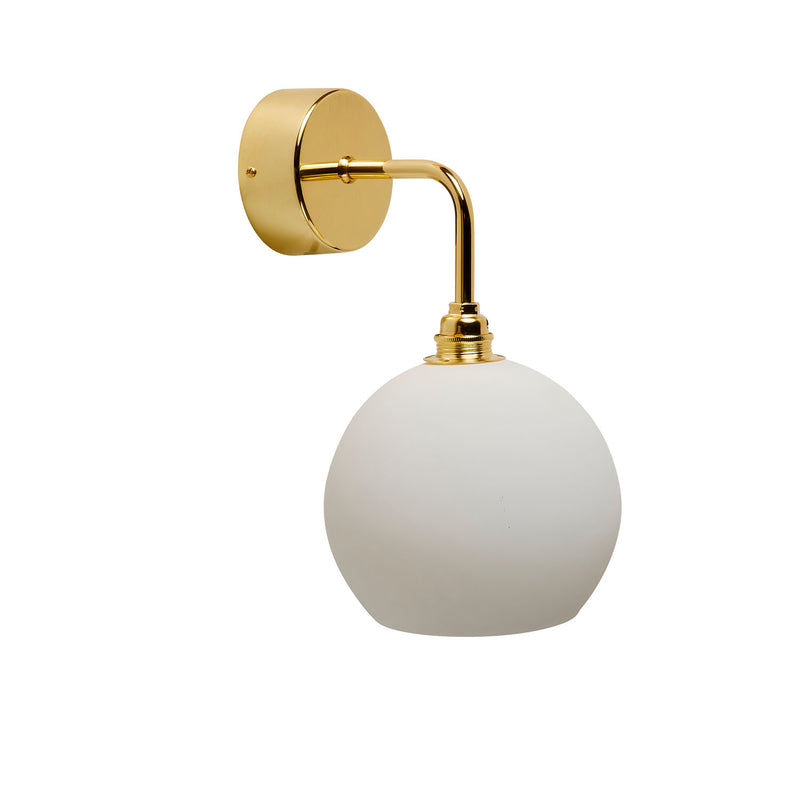 EBB & FLOW Rowan wall sconce lamp E14 D 15.5cm, gold marshmallow