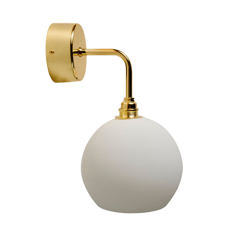 EBB & FLOW Rowan wall sconce lamp E14 D 15.5cm, gold marshmallow