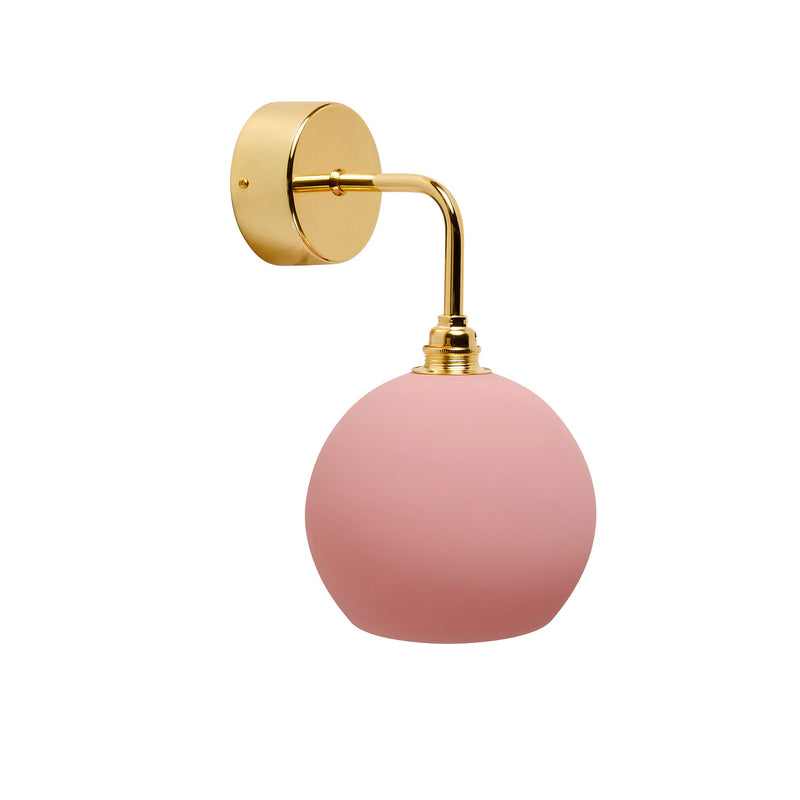 EBB & FLOW Rowan wall sconce lamp E14 D 15.5cm, gold candy