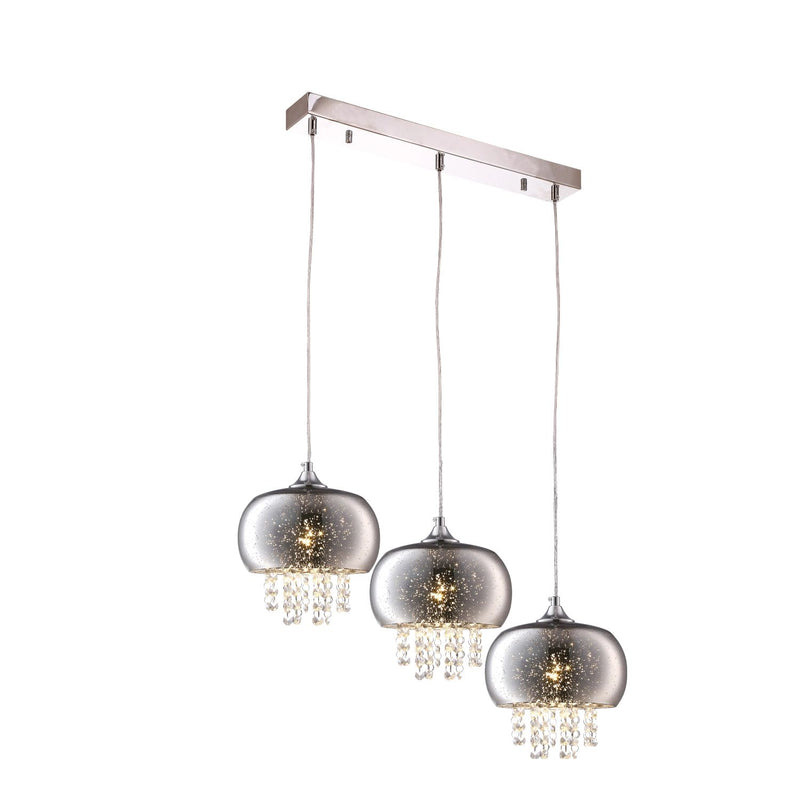 Mimax LAMPROS 3L linear suspension pendant lamp E14 W 65cm