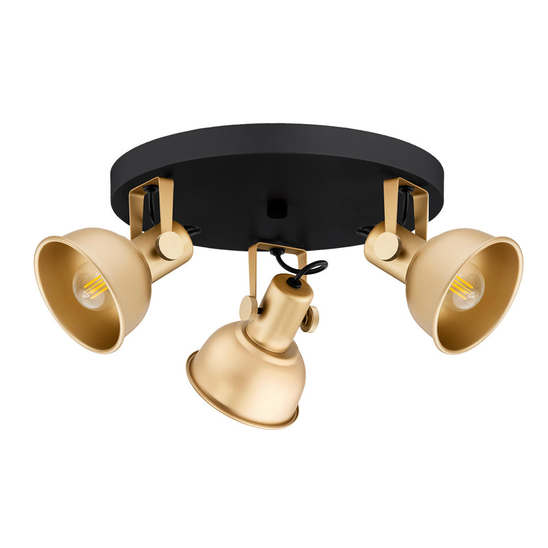 Argon Lenora 3L ceiling spotlight E14 H 19.5cm