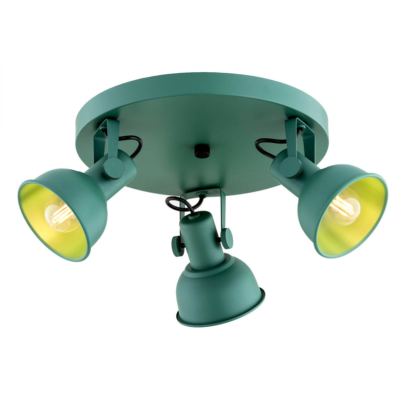 Argon Lenora 3L ceiling spotlight E14 H 19.5cm