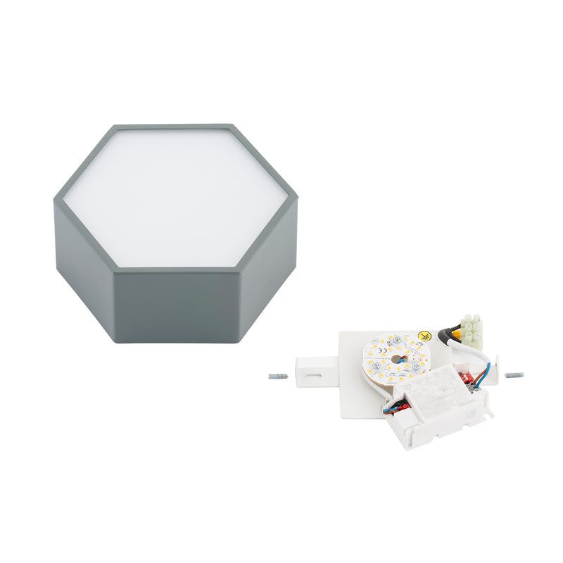 Argon Libero 1L flush mount ceiling lamp D 17cm