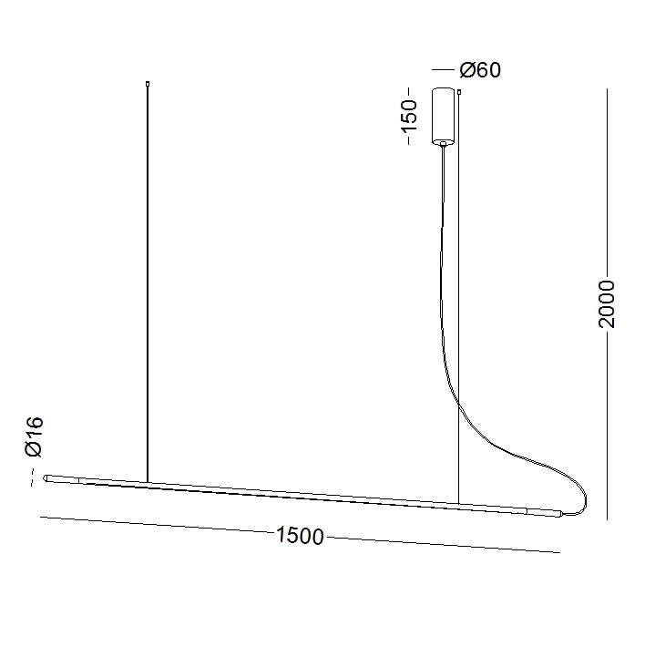 Elkim Lighting LINE 363 iluminación sobre riel LED (SMD)