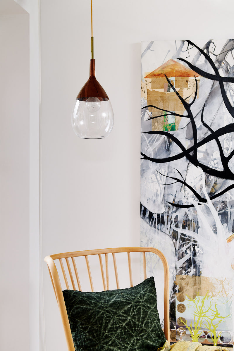 EBB & FLOW Lute pendant lamp E27 D 31.0cm