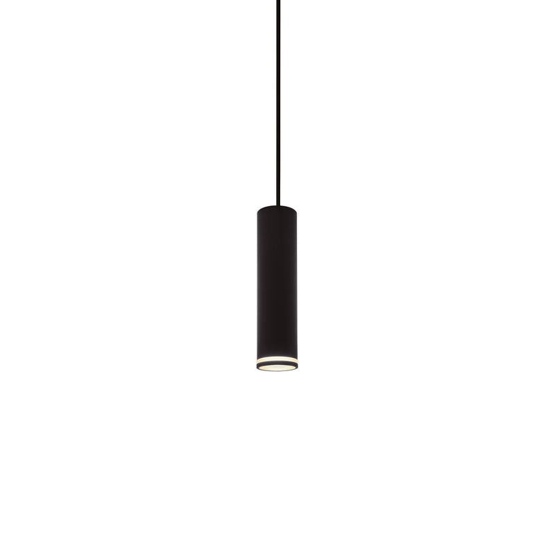 Pendant lamp Ineslam acrylic GU10 black/white