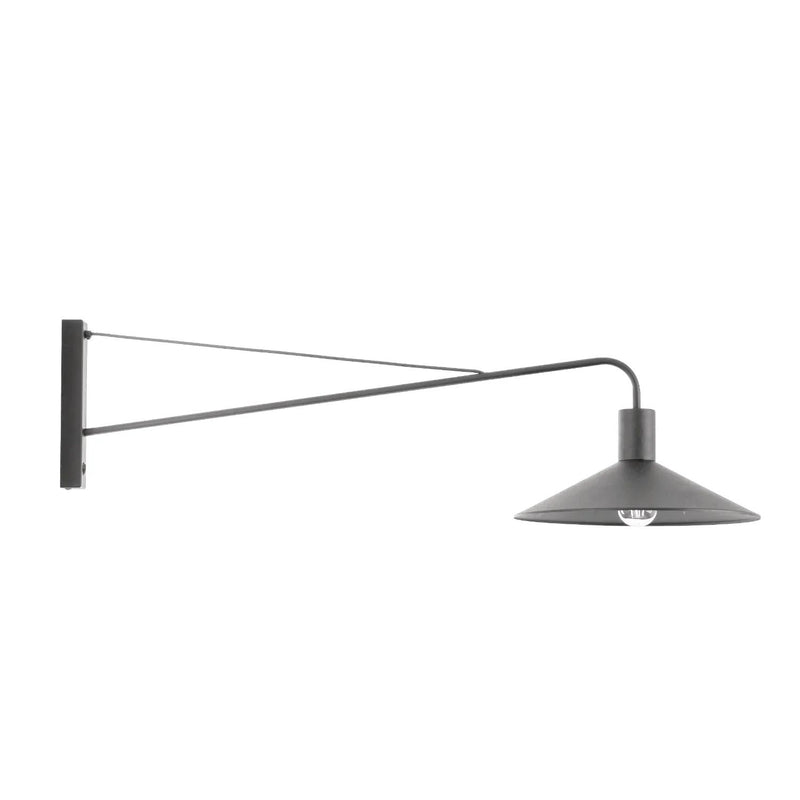 Mimax MERLIN 1L reading swing wall lamp E27, W 103cm