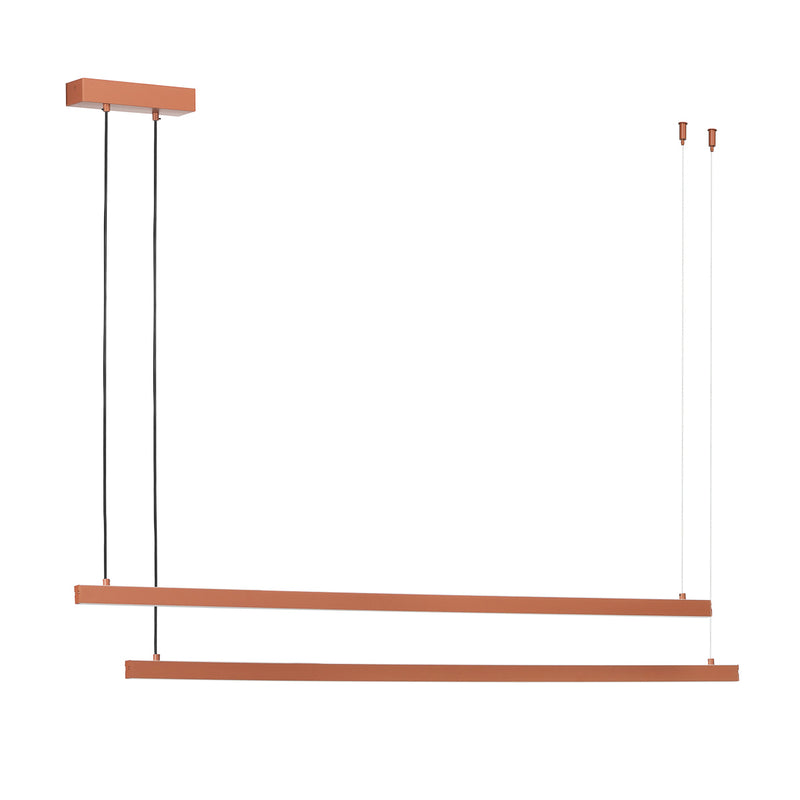 Argon Miami 1L pendant lamp W 120cm