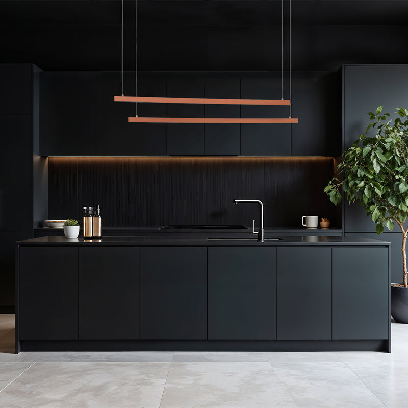 Argon Miami 1L pendant lamp W 120cm