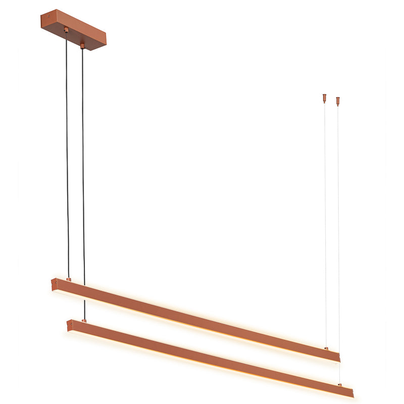 Argon Miami 1L pendant lamp W 120cm