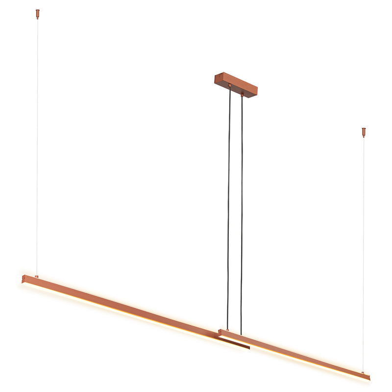 Argon Miami 1L pendant lamp W 120cm